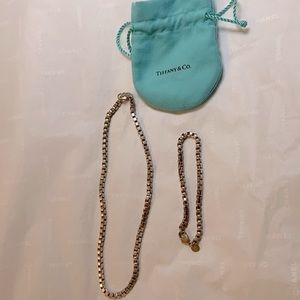 Tiffany & Co. Venetian Link Bracelet & Necklace